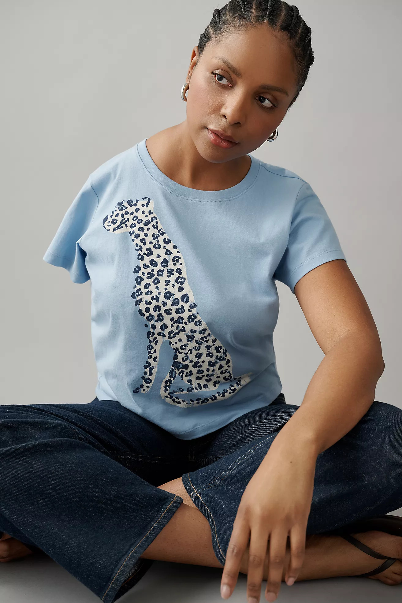 Evelyn Perfect Cotton Tee by Maeve | Anthropologie (US)