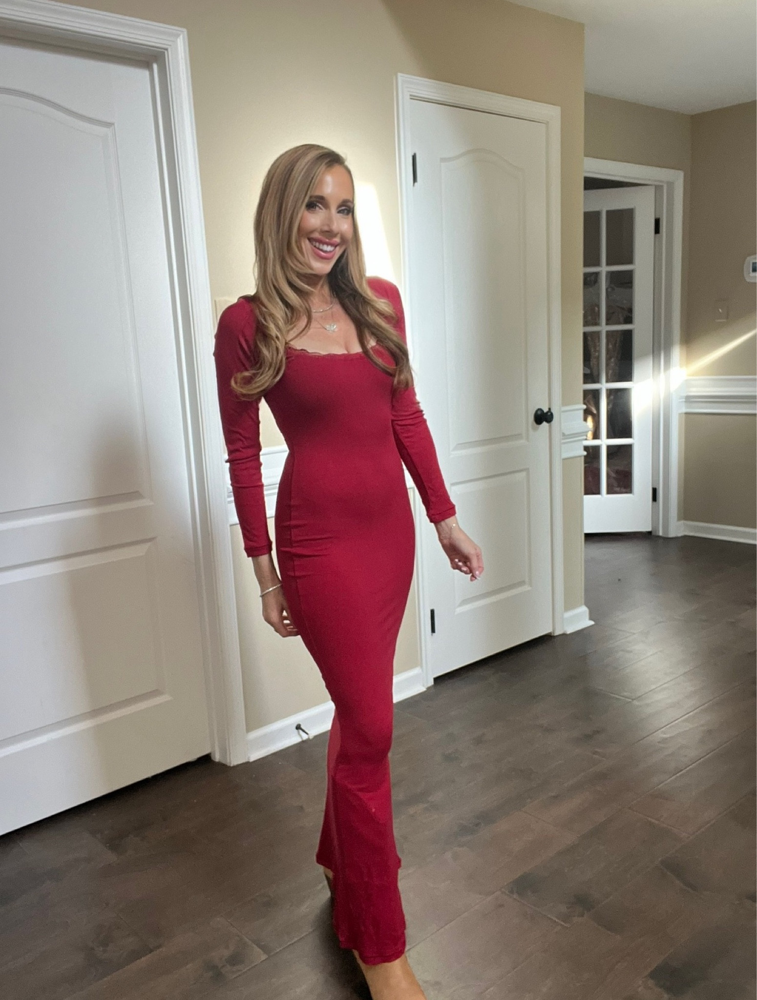 Beautiful ribbed knit maxi dress ❤️❤️

#LTKParties #LTKStyleTip #LTKHoliday