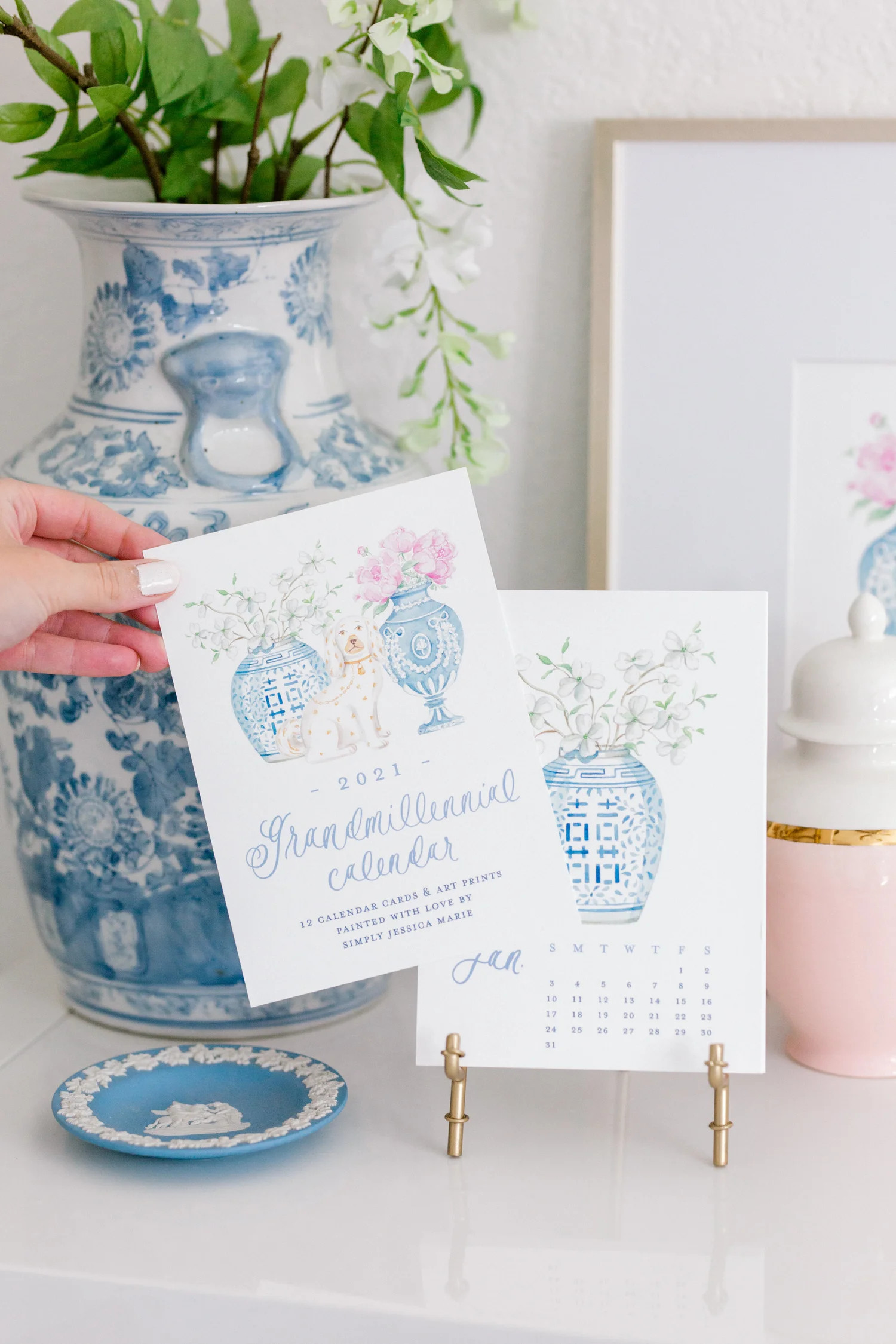 2021 Grandmillennial Calendar — Simply Jessica Marie | Simply Jessica Marie