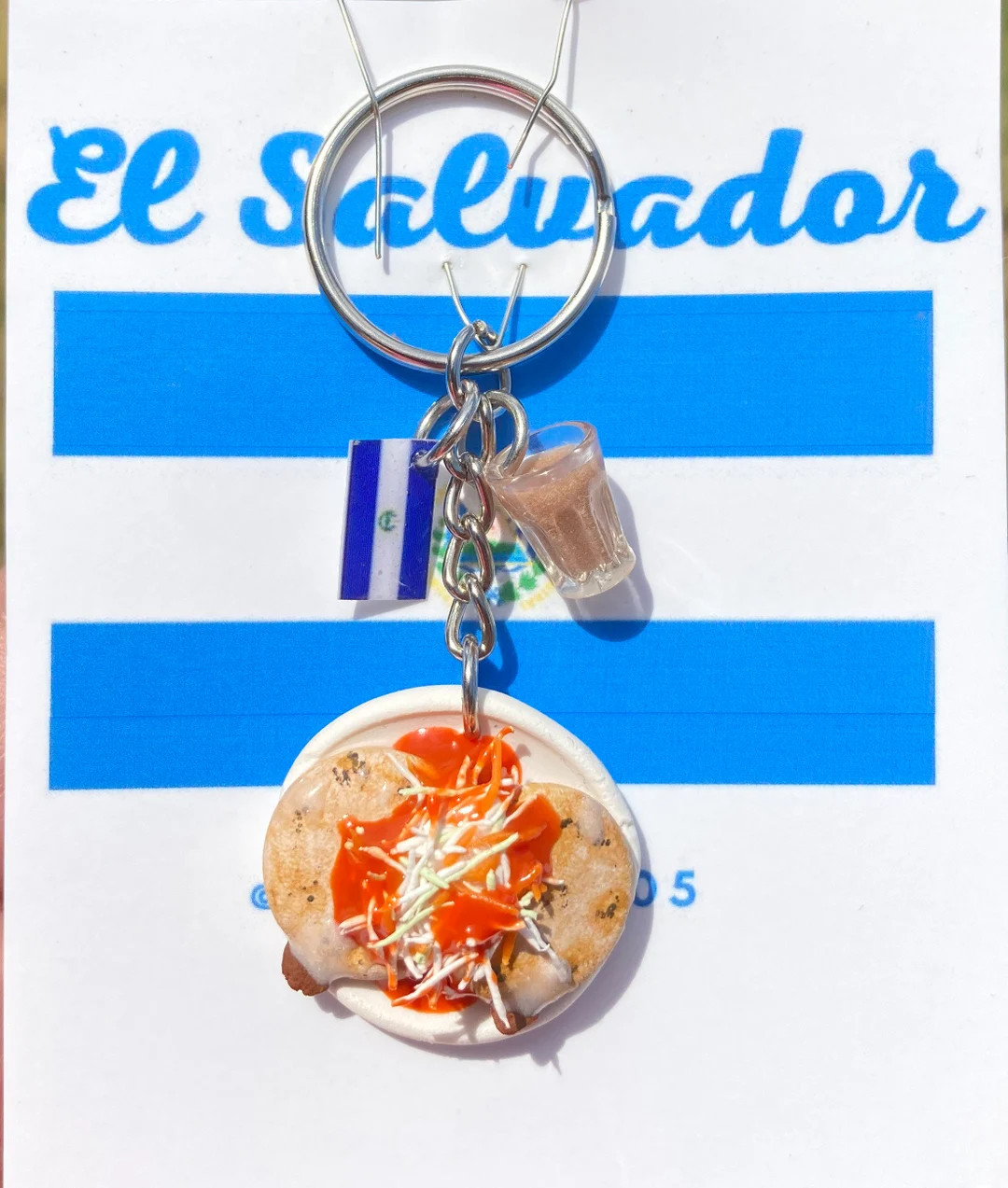 Llavero Salvadoreño Pupusas / Pupusa / Salvi / Latinx / Salvadorean / salvipride / El Salvador | Etsy (US)
