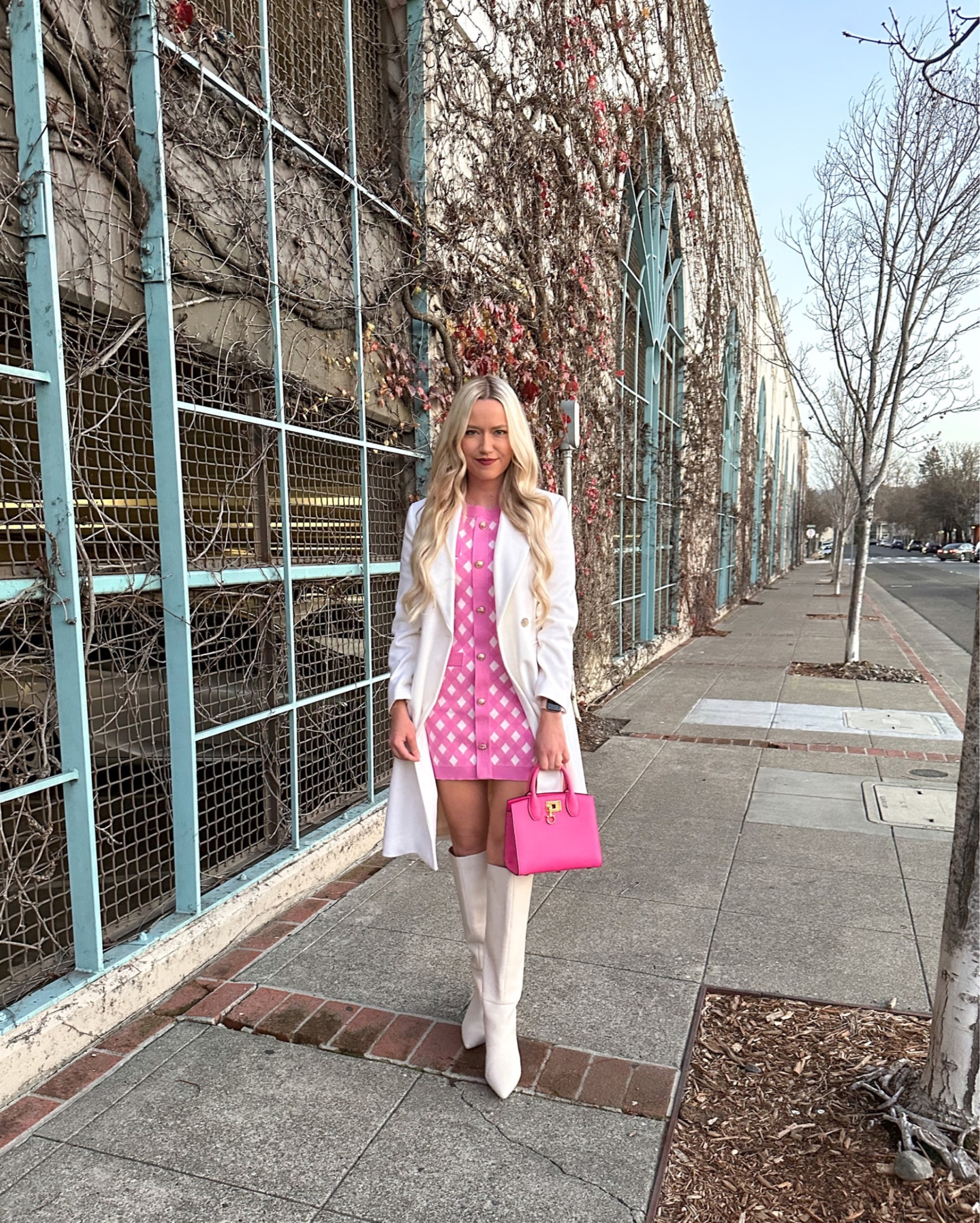 Getting ready for Valentine’s Day in this cute pink plaid mini dress! Similar styles linked below 💕

Preppy | Sweater Dress | Wool Coat | Winter 

#LTKstyletip #LTKSale #LTKSeasonal
