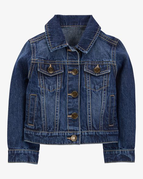 Baby Denim Jacket - Dark Wash | Carter's Inc