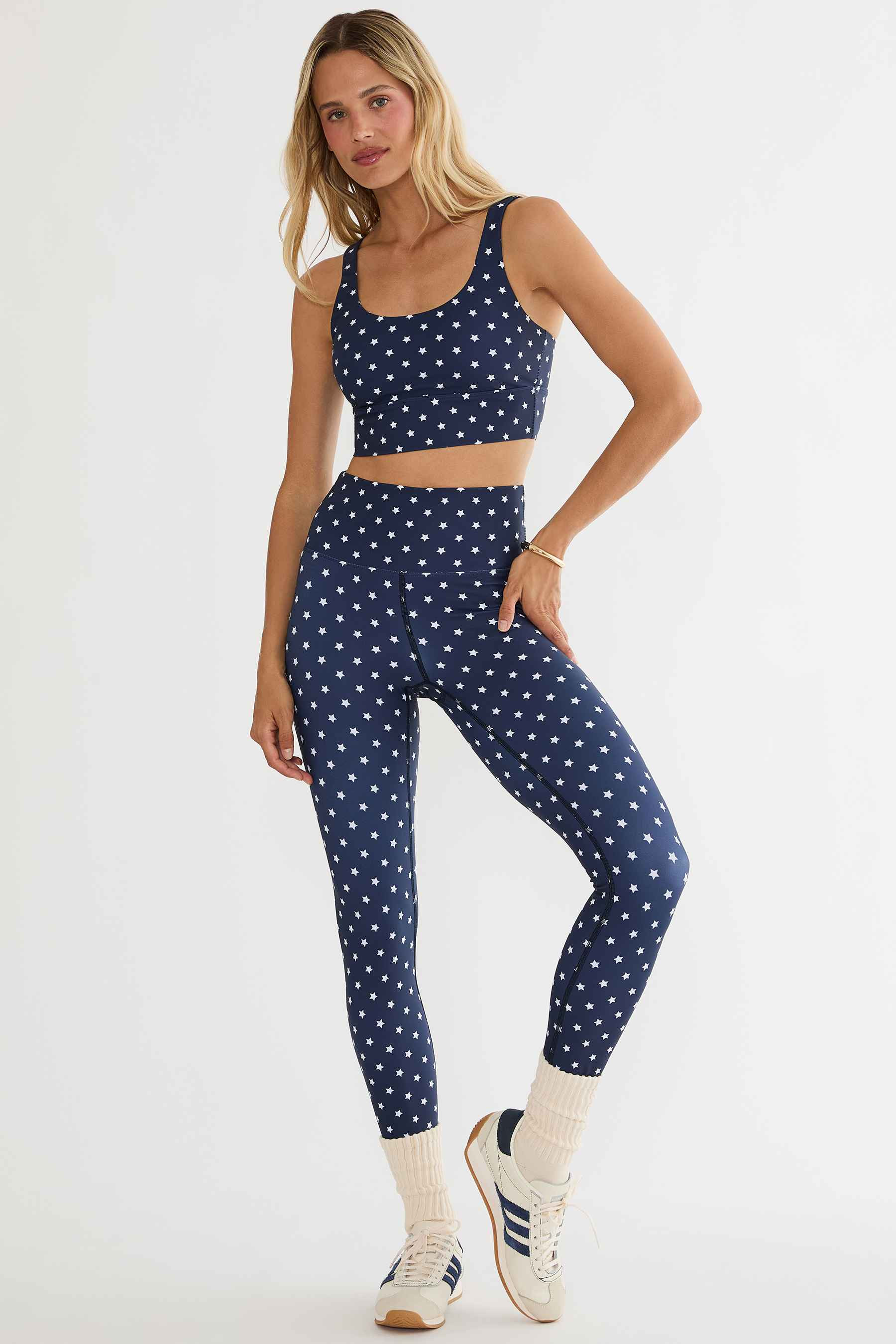 Piper Legging Twilight Stars | Navy Star Print Legging | Beach Riot | Beach Riot