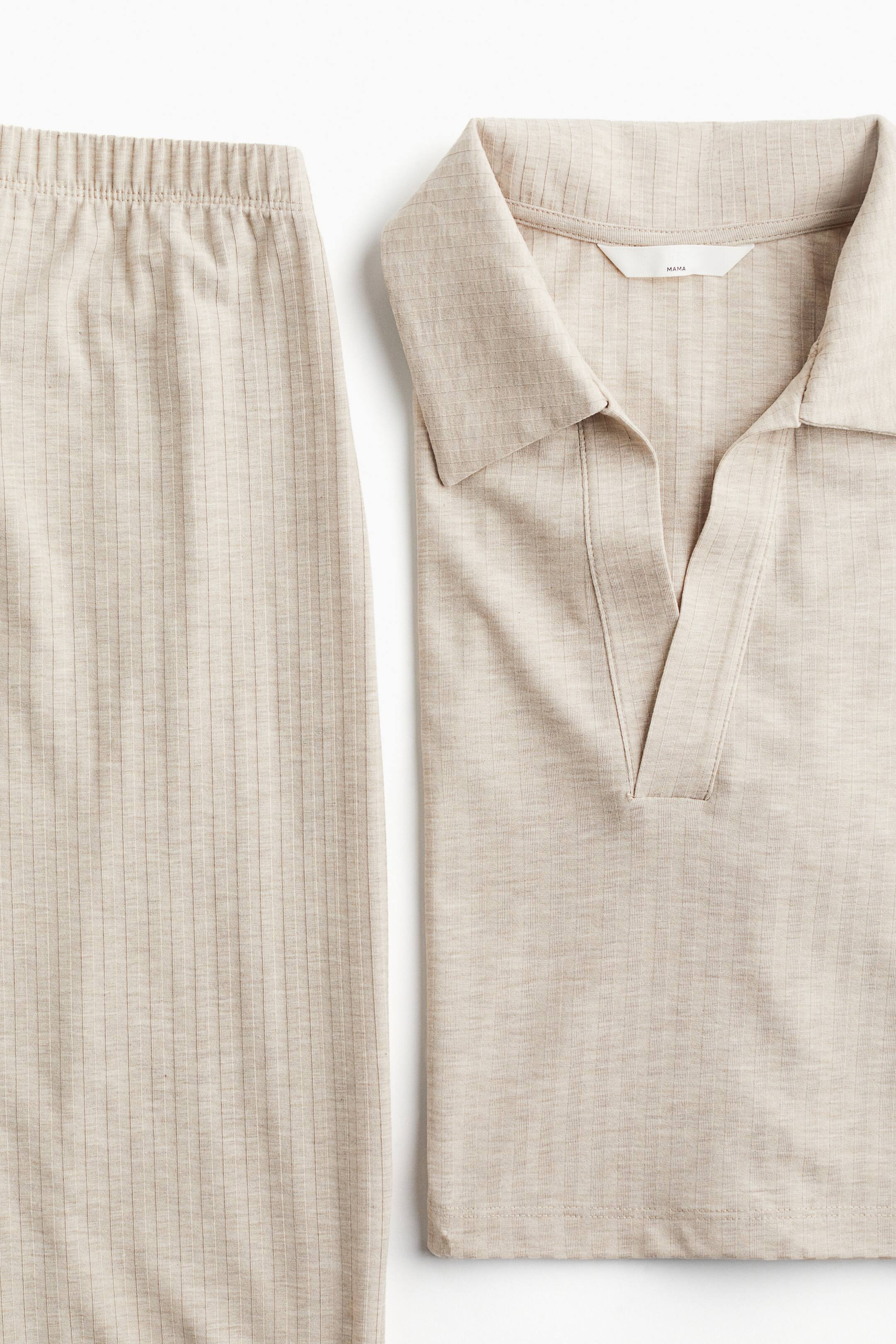 MAMA 2-piece Ribbed Set | H&M (US + CA)