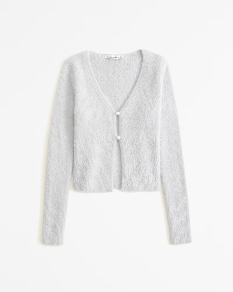 Ribbed Short Cardigan | Abercrombie & Fitch (US)