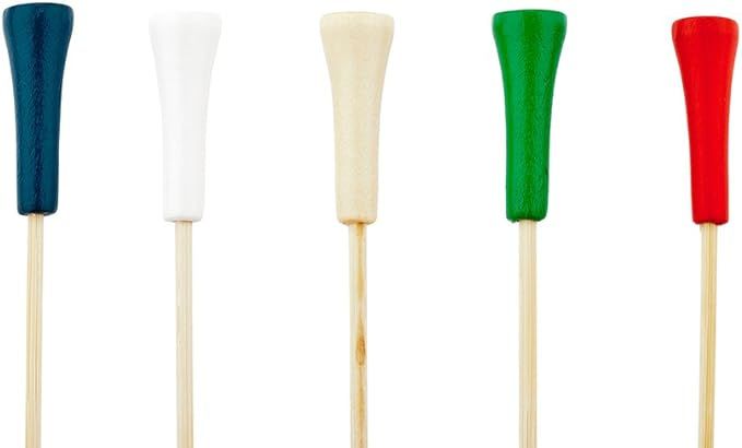 6 Inch Golf Tee Cocktail Picks, 1000 Sturdy Food Picks - For Sports Themed Parties And Events, Bi... | Amazon (US)