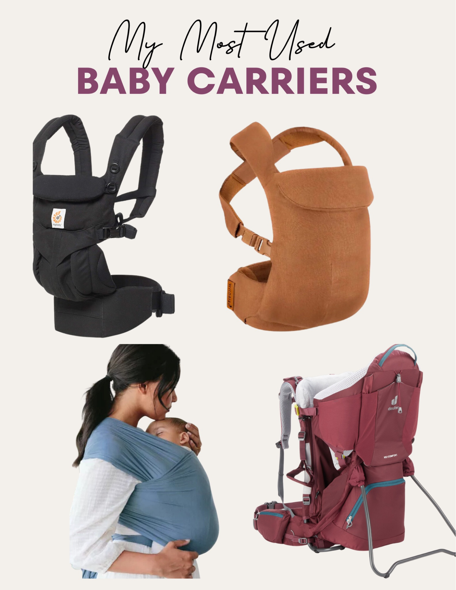 most used baby carrier 

#LTKFamily #LTKBaby