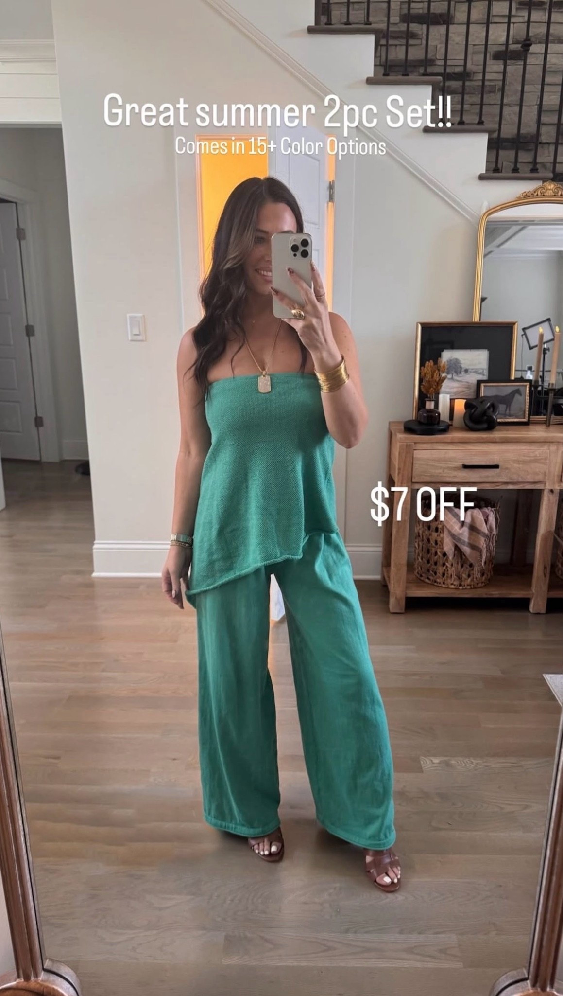 This 2pc set is giving effortless summer ✨ Lightweight, comfy, flattering 🙌 Comes in SO many colors and is one of those outfits you’ll keep reaching for all season long 💚☀️

For reference I’m 5’4” 141lbs and in a small 💚

#LTKStyle #LTKFinds #SummerStyle #AmazonFashion #MatchingSet #SummerOutfit #VacationStyle #ComfyChic #CasualStyle #FashionFinds #SummerWardrobe #OOTD #LTKSaleAlert #ResortWear #EverydayStyle

#LTKgrwm #LTKmomlife #LTKootd