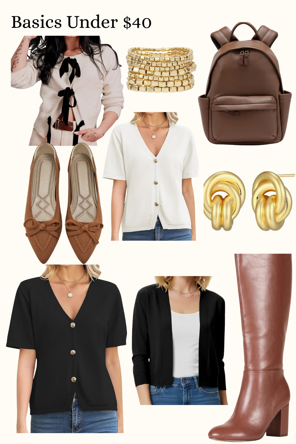 Wardrobe basics under $40 

 #LTKdayinmylife #LTKmomlife #LTKSaleAlert