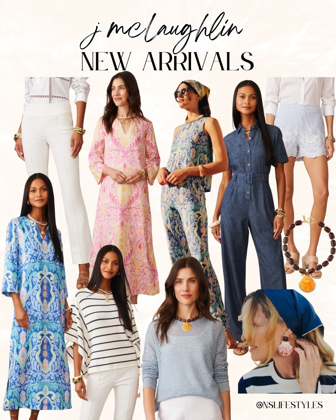 The new arrivals lineup from J.McLaughlin is the epitome of effortless resort-chic style! I am completely in love with these breezy silhouettes, classic maritime stripes, and vibrant, sun-drenched patterns that are absolutely perfect for your next getaway. 🌊

From sophisticated denim jumpsuits and tailored white trousers to romantic printed maxi dresses, each piece feels beautifully elevated yet incredibly comfortable. Styling your next summer vacation wardrobe has never been easier! ⛵️

#jmclaughlin #resortwear #vacationstyle #summerclassic #preppystyle #effortlesschic #newarrivals

#LTKootd