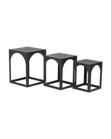 3pc Metal Nesting Table Set | TJ Maxx