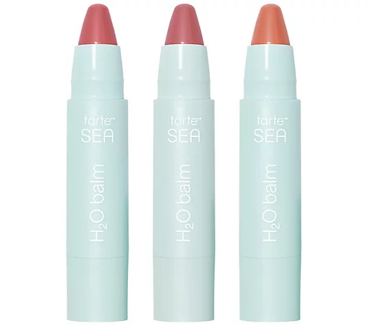 tarte H2O Lip Tint Balm Trio - QVC.com | QVC