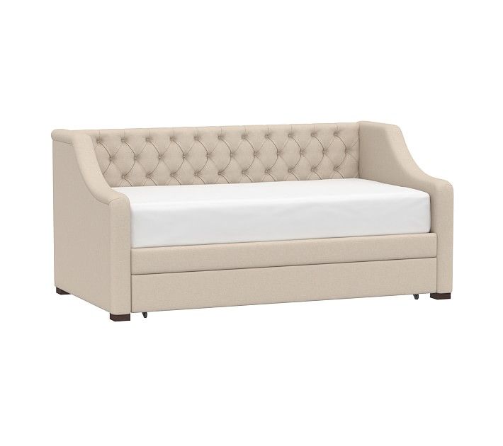 Tufted Daybed & Trundle | Pottery Barn Kids