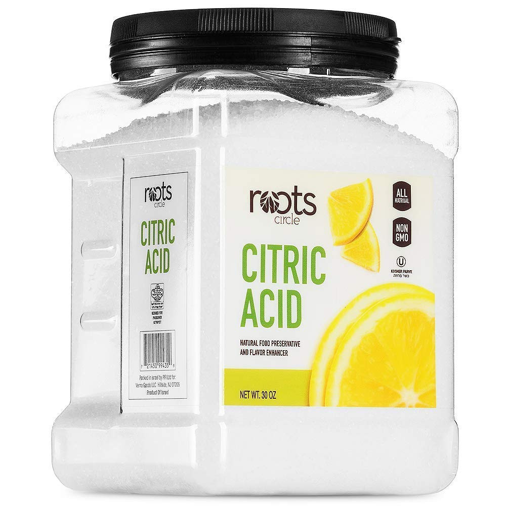 Roots Circle All-Natural Citric Acid | 1 Pack - 1.87 Pounds | Kosher for Passover | Food-Grade Fl... | Amazon (US)