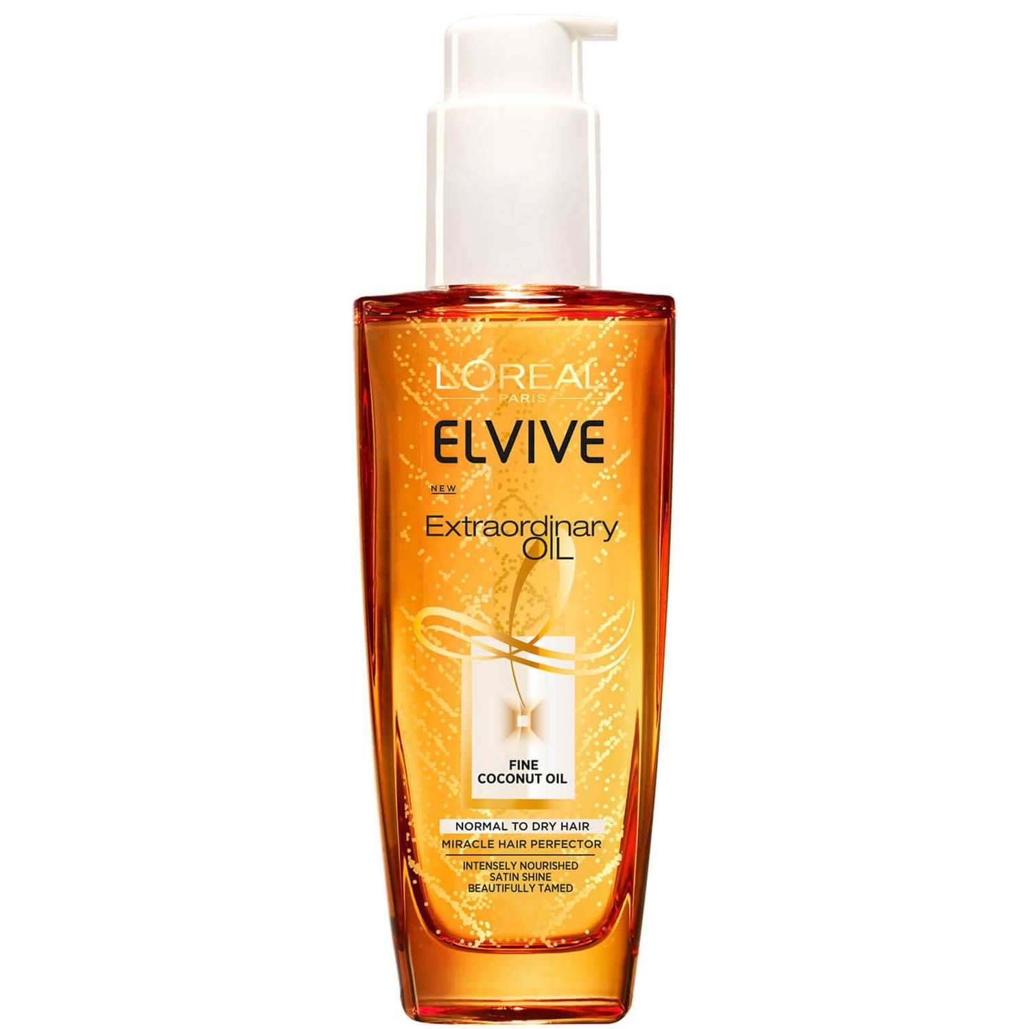 L'Oréal Paris Elvive Extraordinary Oil Coconut Oil for Dry Hair 100ml | Look Fantastic (UK)