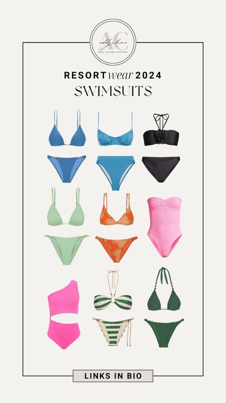 2024 Women's Swimsuits I'm Loving: Resort Wear Edition
Full coverage swimsuit/ affordable swimsuit/ one piece swimsuit/ bikini set/ Resort Wear/ swimsuit/ beach day outfit/ pool day finds/ European Summer style/ beach outfit/ vacation outfit/ summer beach outfit 2024

#LTKTravel #LTKSwim #LTKSeasonal