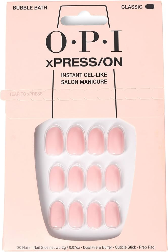 Amazon.com: OPI xPRESS/ON Press On Nails, Up to 14 Days of Wear, Gel-Like Salon Manicure, Vegan, ... | Amazon (US)