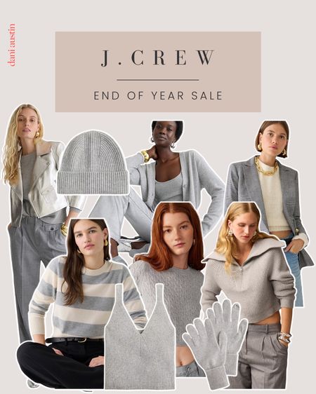 J. Crew end of year sale! Gray vibes for winter ❄️

#LTKsalealert #LTKfindsunder50 #LTKfindsunder100