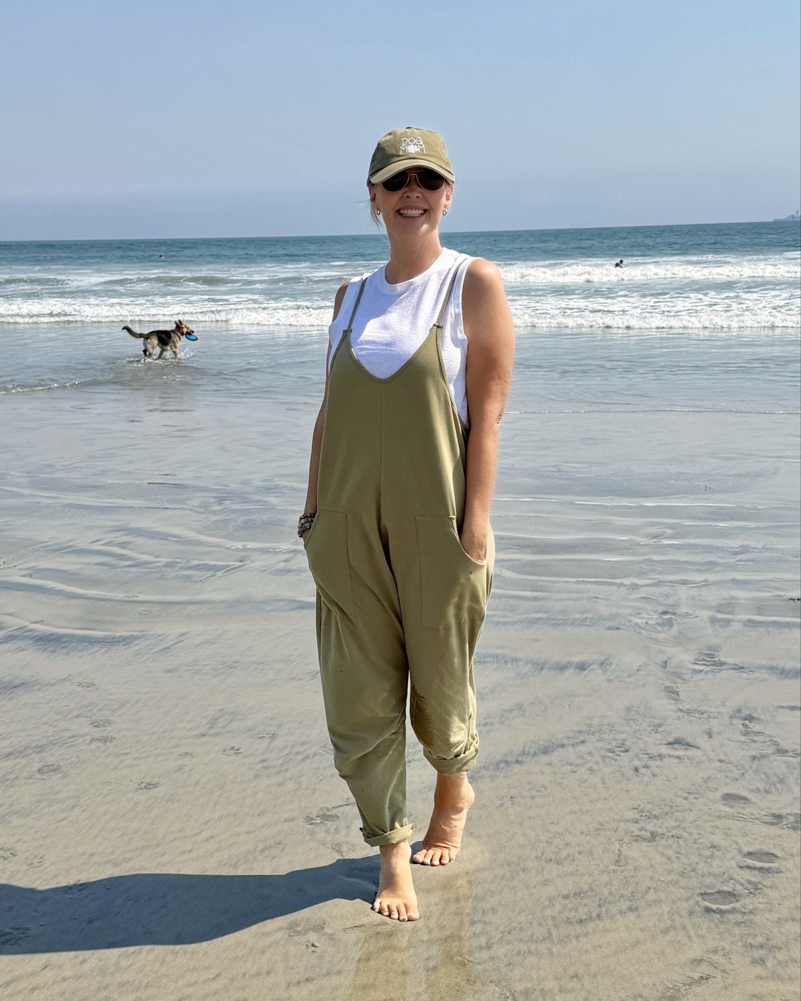 Cotton overalls. I wear these for walking, working out, and relaxing. They're so comfortable, I had to get them in several colors!

#LTKActive