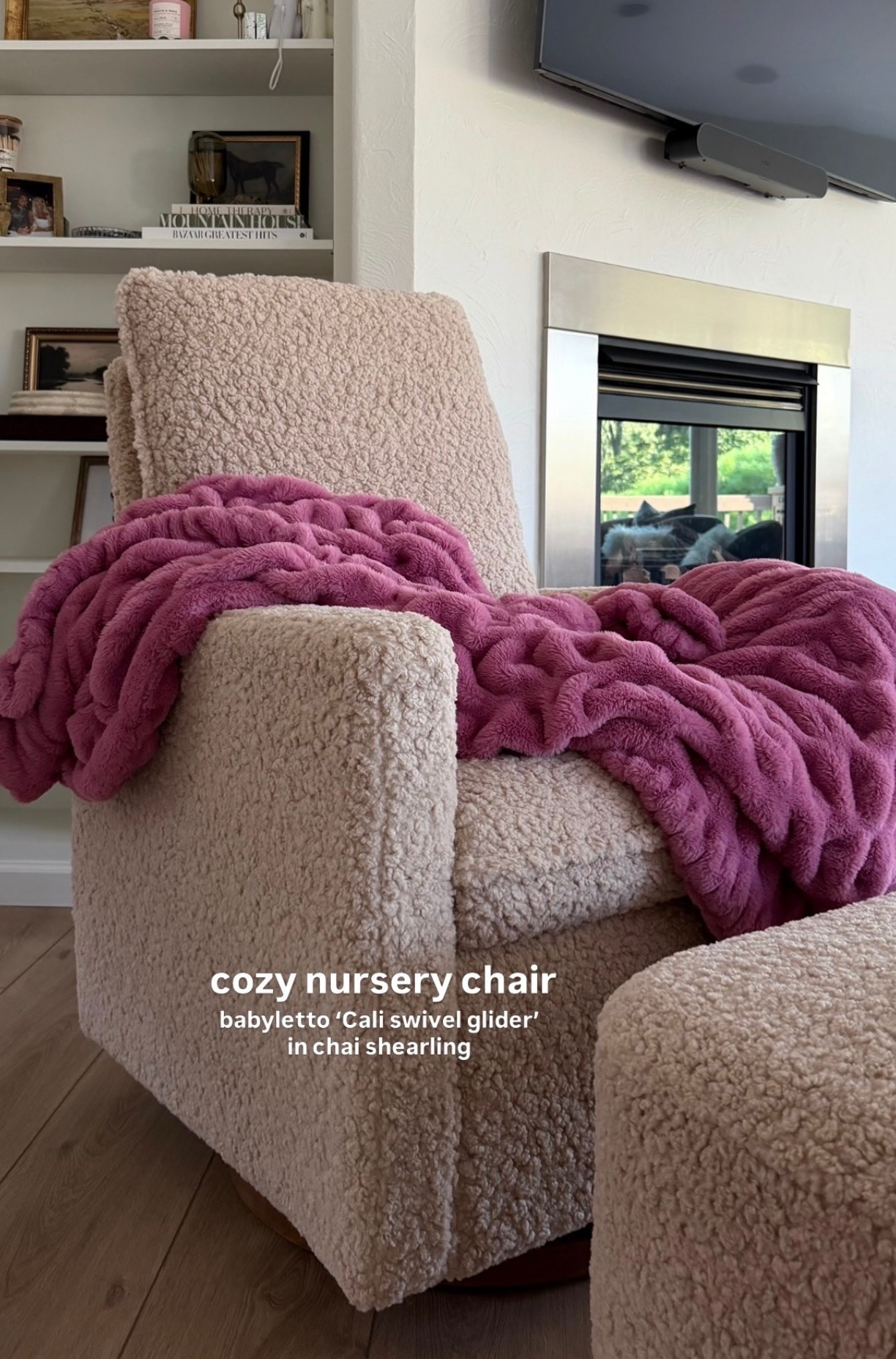 Nursery chair + Lola blanket code ‘brooketini’

#LTKmomlife #LTKHome #LTKBaby