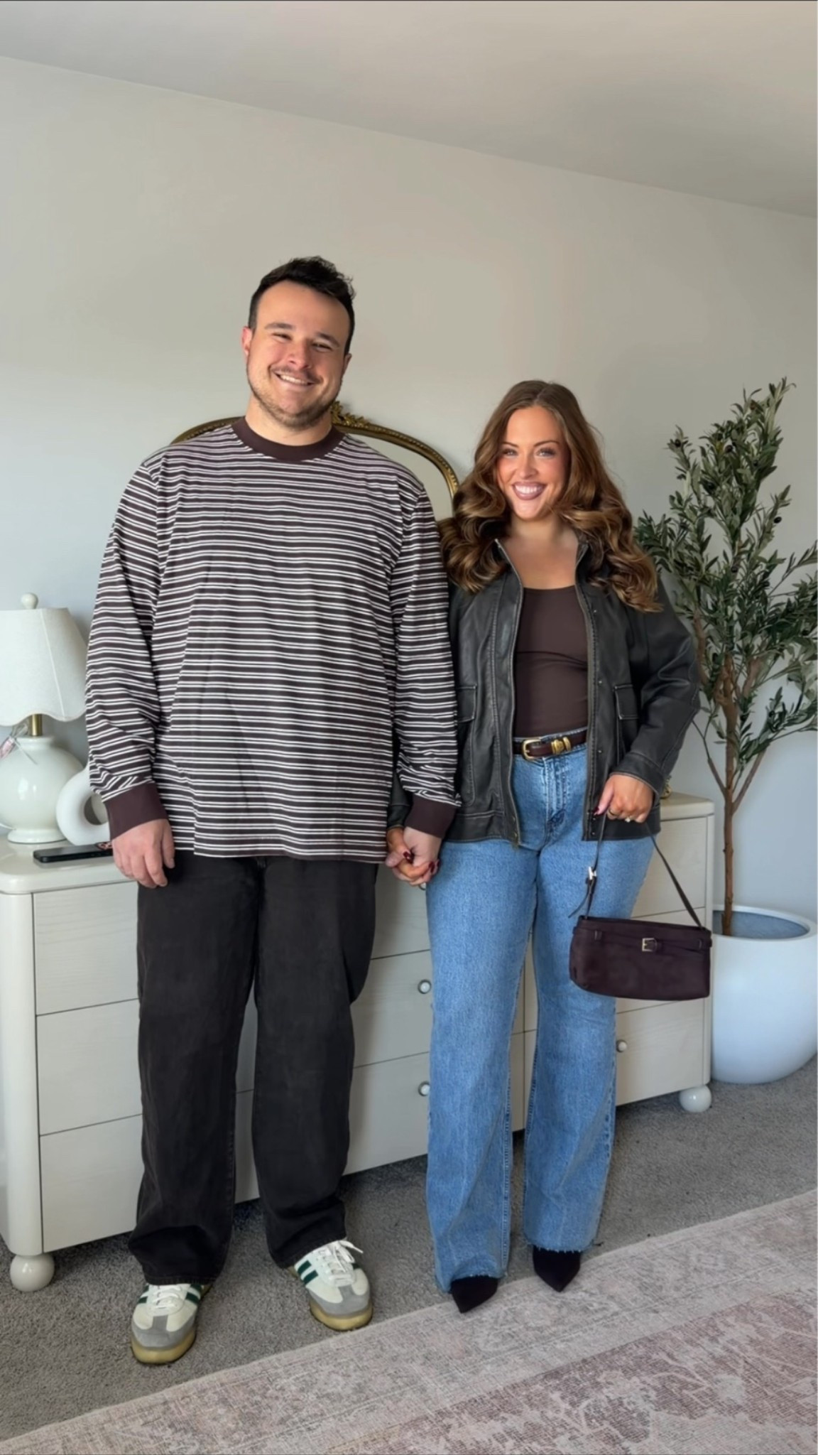 Use code AFLTK for $$$ off! I wear a large men's leather jacket & 34L jeans & Adam wears an xxl top & 40 bottom!

#LTKPlusSize #LTKMidsize #LTKSaleAlert
