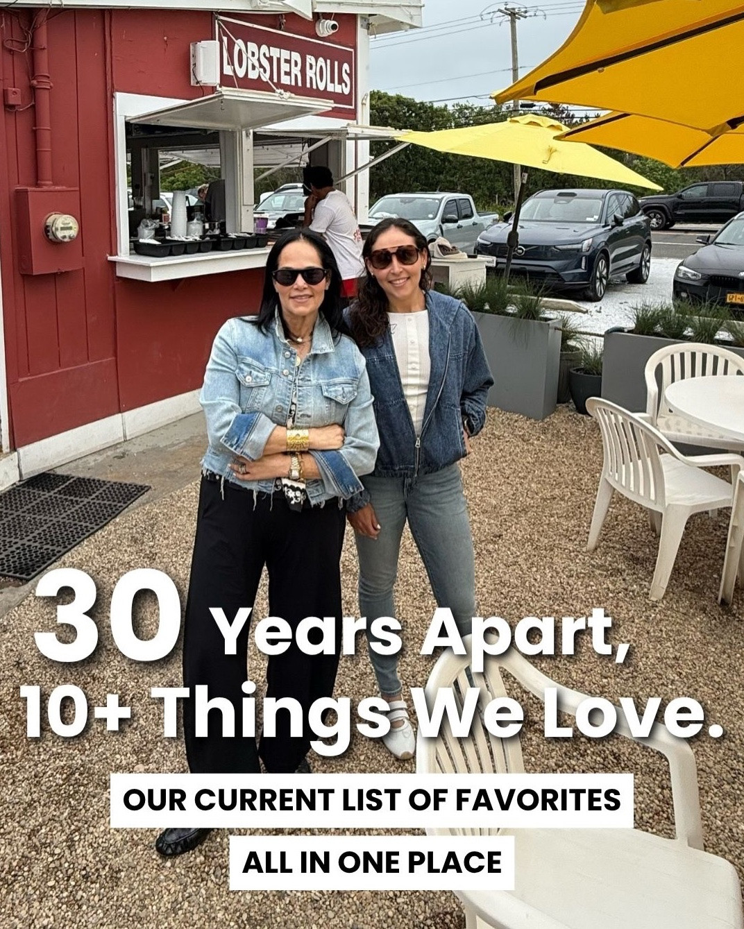 ✨30 years apart but somehow we love ALL the same things. 🤍Sharing the 10 plus things we swear by from fashion, beauty to wellness and a few everyday favorites! ✨

Basically, if one of us finds something good, the other one buys it too!

🛍️ ✨If you want the links to anything I’m showing, comment “SHOP” and I’ll send them to you!

Skincare •red light therapy•Lululemon• Seed• Solawave •Spanx airessentials• collagen•fashion•mother daughter