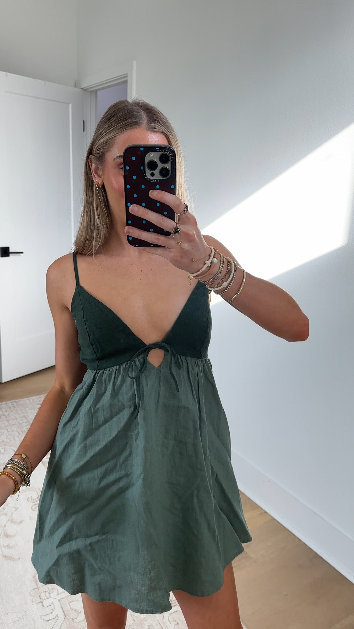 @abercrombie size XS Bra-Free Tie-Front Linen-Blend Skort

Our new collection built to make going bra-free that much smoother. This flattering mini skort is in our soft linen-blend fabric. Features a V-neckline with adjustable tie-front detail, open-back detail, built-in shorts and a seamed-in bra with removable pads to go bra-free

#LTKootd #LTKgrwm #LTKSeasonal