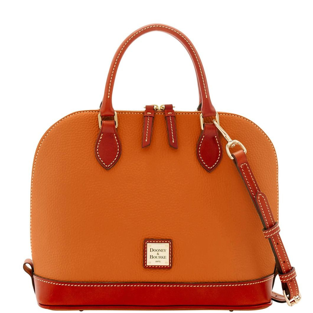 Pebble Grain Zip Zip Satchel | Dooney & Bourke (US)