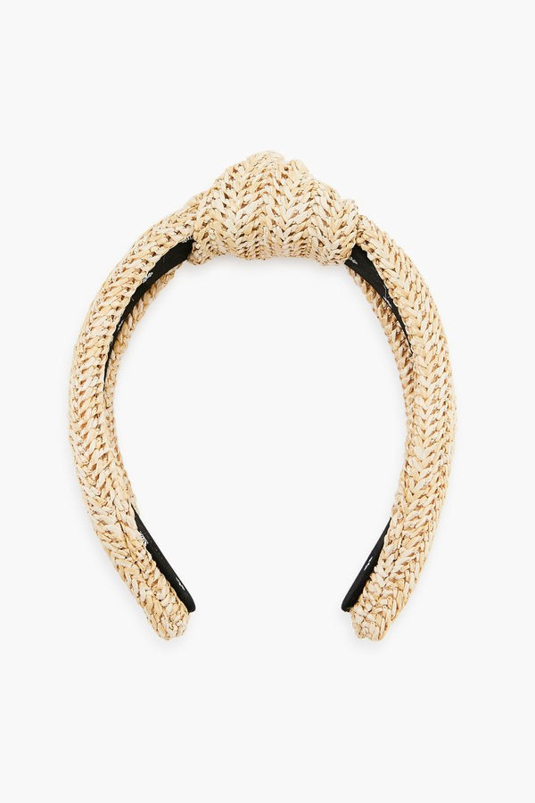 Raffia Knotted Headband | Tuckernuck (US)
