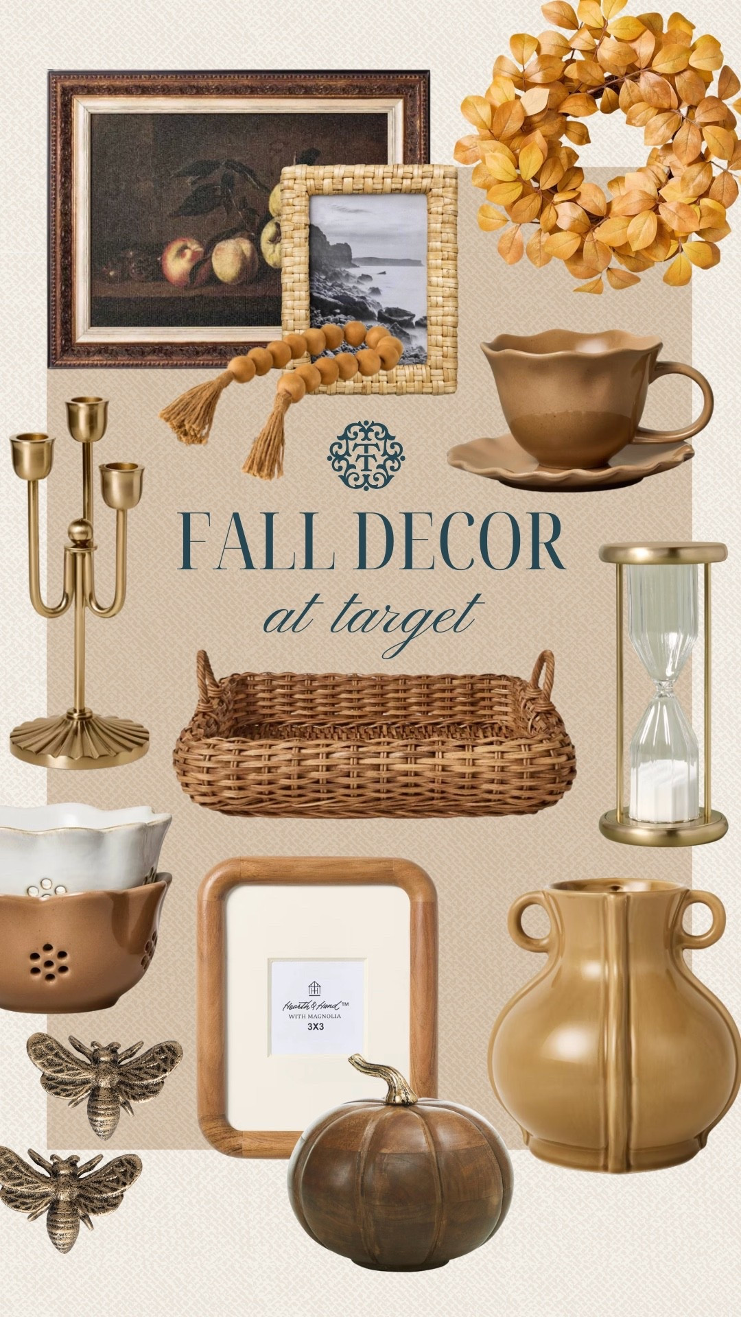 Give your home a cozy refresh with these Target fall decor finds. From warm metals and woven textures to classic seasonal accents, these pieces are easy to mix into your existing decor. They're perfect for creating a welcoming space all season long.

#LTKSeasonal #LTKOver40 #LTKHome