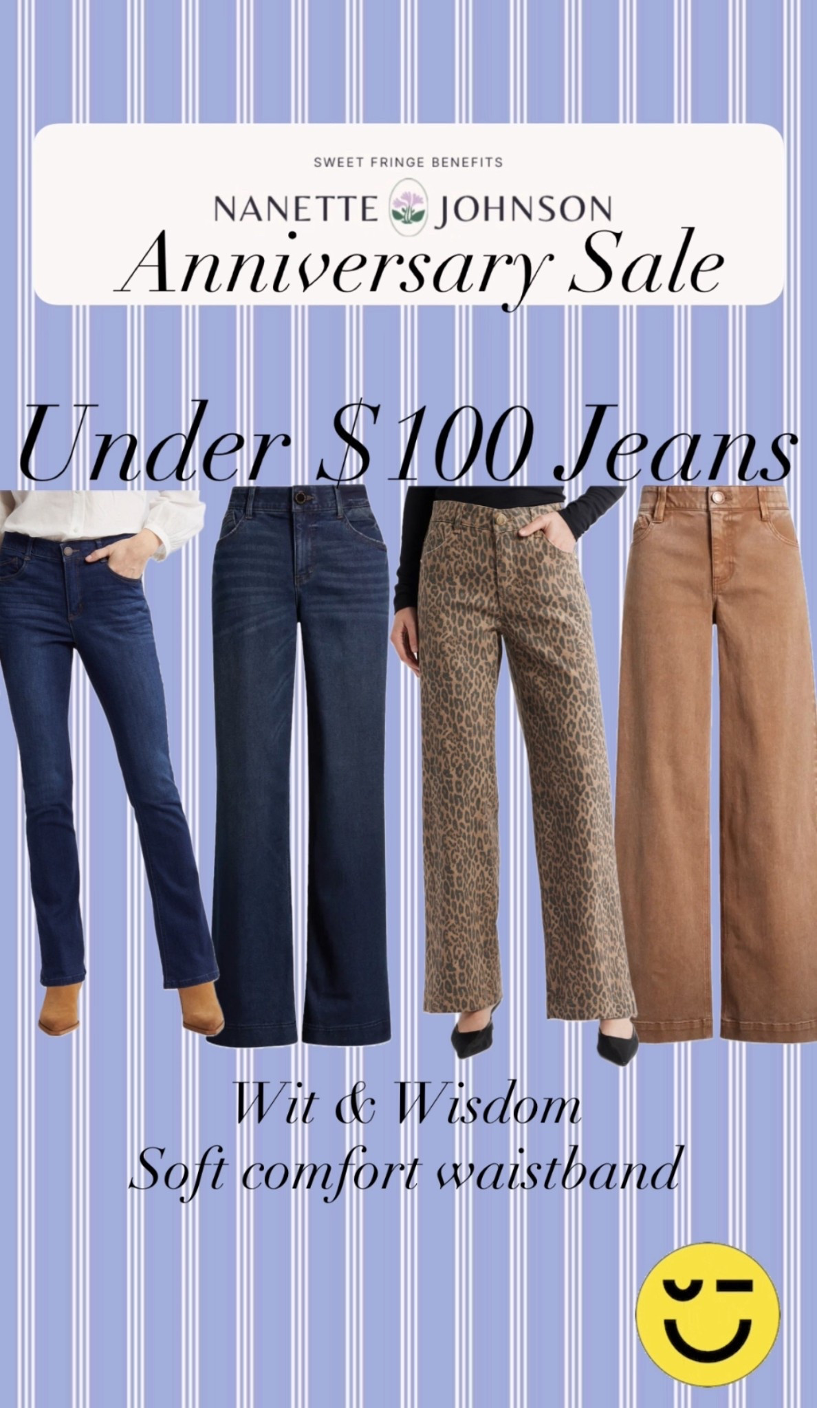 All close to fully stocked except the leopard. pair. Wit & Wisdom is a great denim value. And they have petite! 

If you really want a leopard pant? Try the cargo from Walmart. Sharing that soon! 
#ltkxnsale Nordstrom anniversary sale

#LTKSaleAlert #LTKPetite #LTKOver40