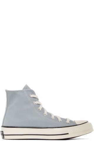 Grey Seasonal Color Chuck 70 High Sneakers | SSENSE