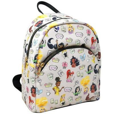 Disney Princess All Over Print 10" Mini Deluxe Backpack with Small front Pocket | Target