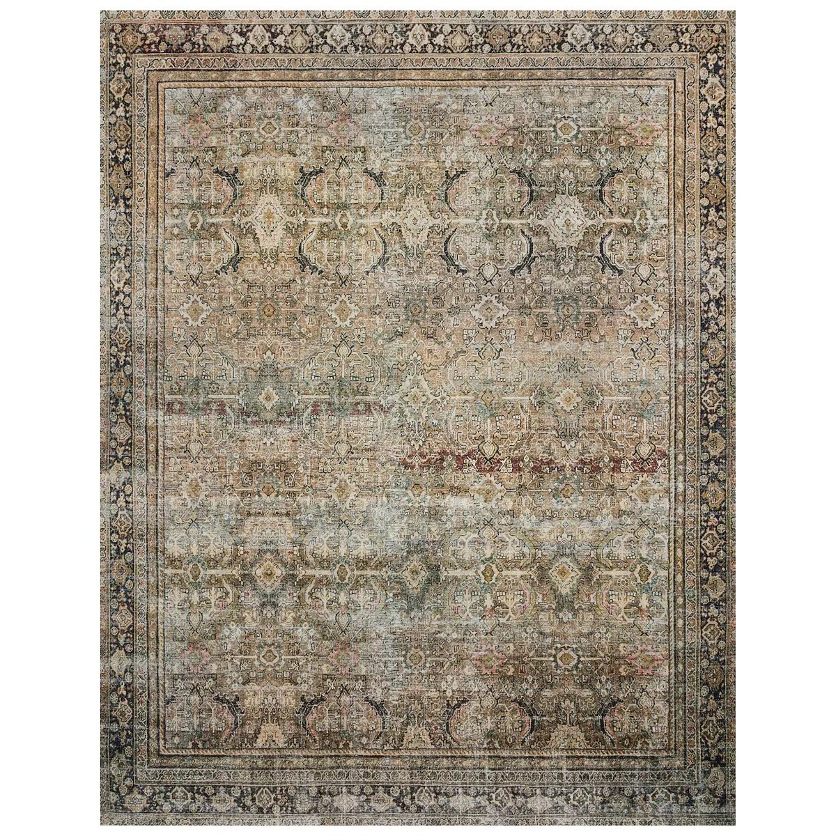 Loloi II Layla Olive Charcoal Accent or Area Rug | Kohl's