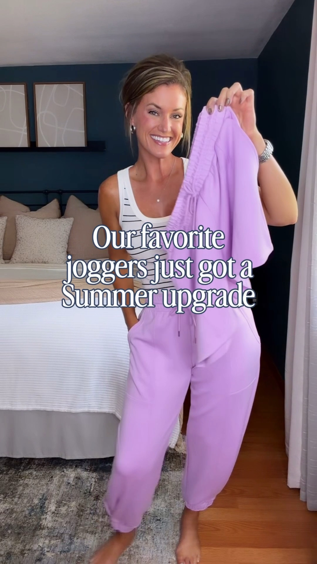 Our favorite scuba knit joggers are now available in a shorts version. 
Tank/ XS (for a more fitted look)
Pants/ small
Shorts/ medium
Sweatshirt / small

#LTKSeasonal #LTKOver40 #LTKootd