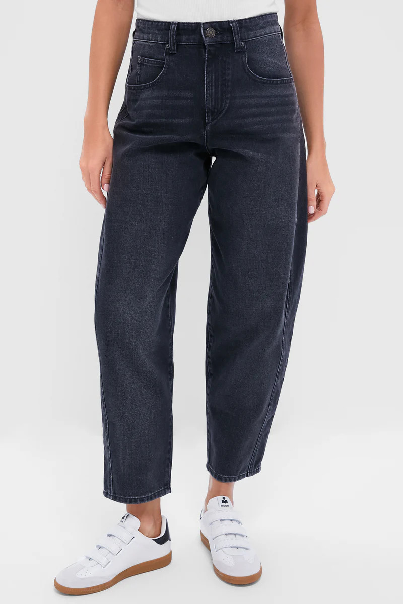 Faded Black Oriane Jeans | Tuckernuck (US)
