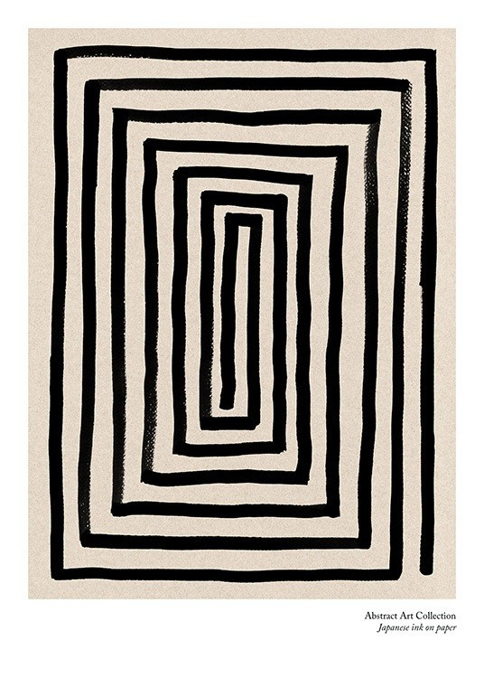 The Maze Print | Desenio
