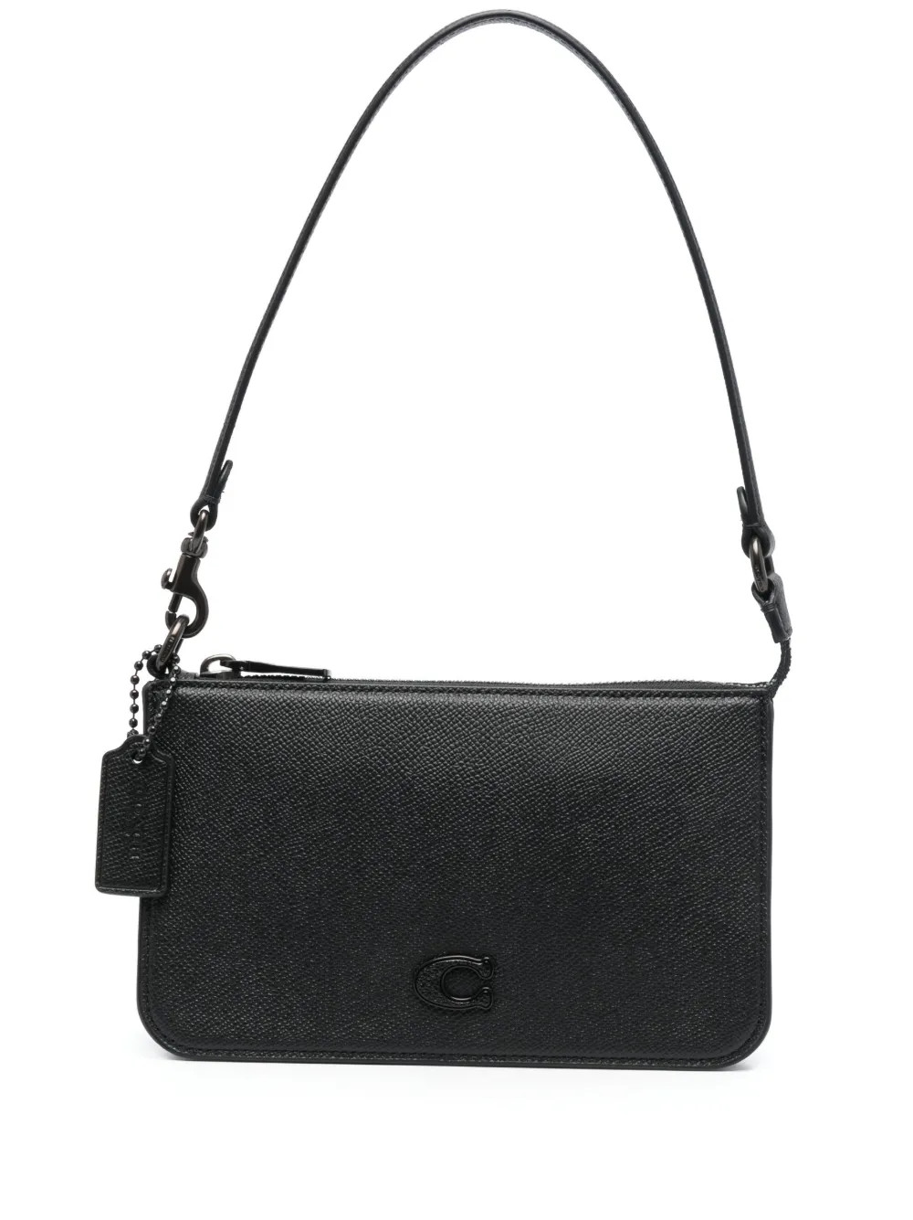 Coach Pouch grained-leather Shoulder Bag - Farfetch | Farfetch Global