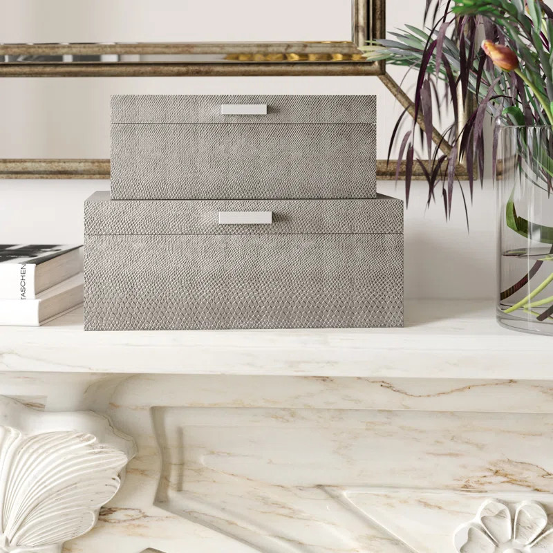 Sierra Plastic Decorative Box | Wayfair North America
