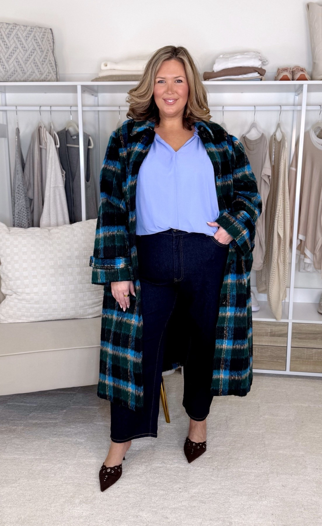 Wearing a 20W in these jeans, 2X in the blouse and coat!

Plus size fashion, Walmart fashion, affordable fashion, winter outfit ideas, winter layers, midsize fashion, midsize fashion, ootd, mom style

#LTKOver40 #LTKPlusSize #LTKMidsize