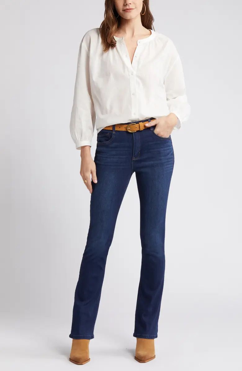 'Ab'Solution High Waist Itty Bitty Bootcut Jeans | Nordstrom