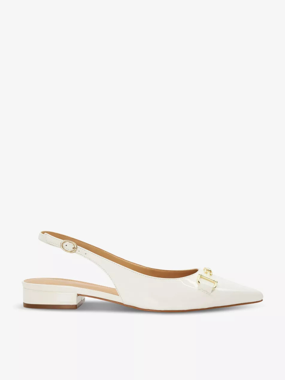 Hopeful D-shape snaffle leather ballet shoes | Selfridges