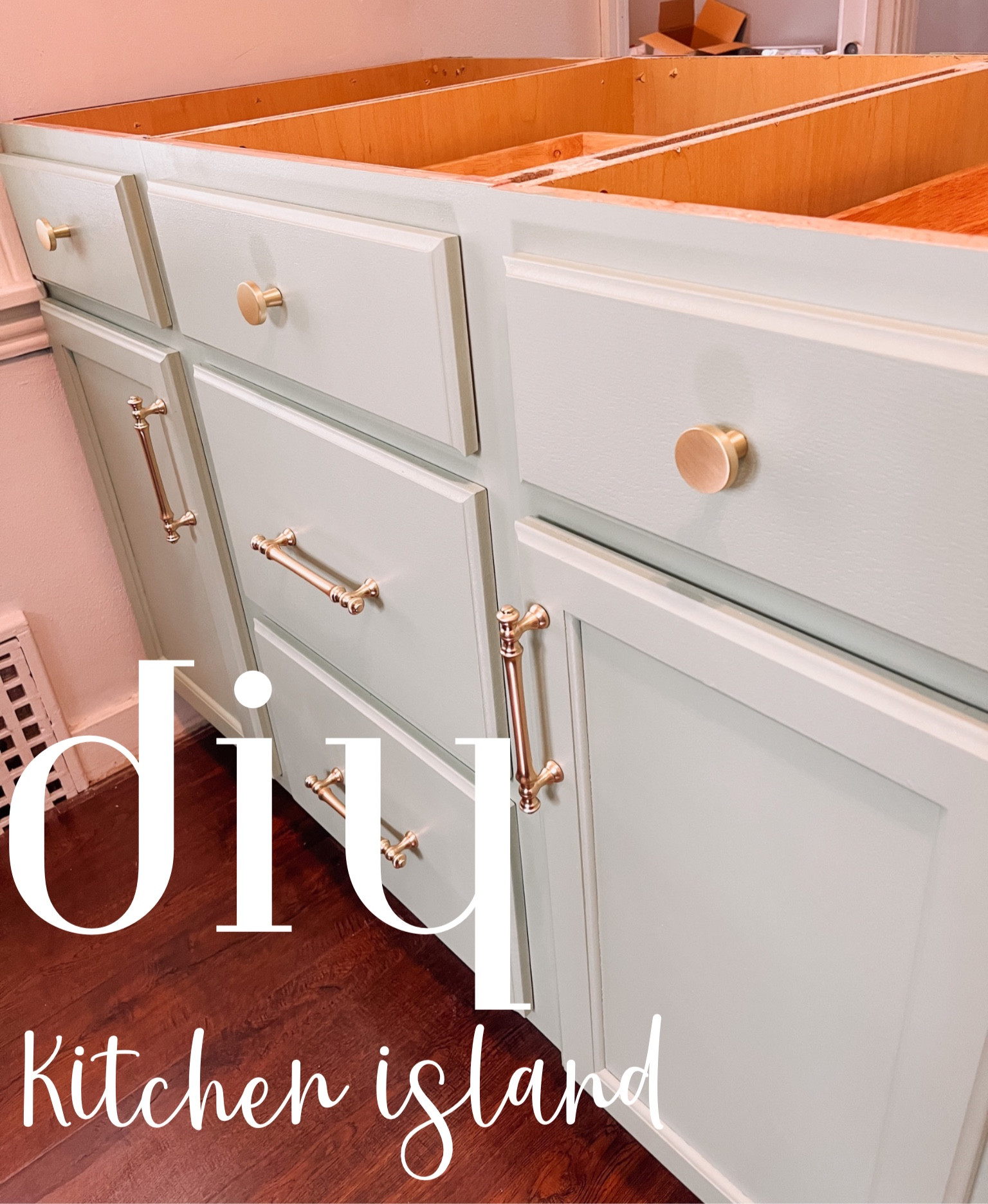 The greatest DIY Kitchen Island (or Peninsula) #kitchen #kitchenisland #diy #homeproject #kitchenhardware

#LTKhome #LTKFind #LTKbeauty