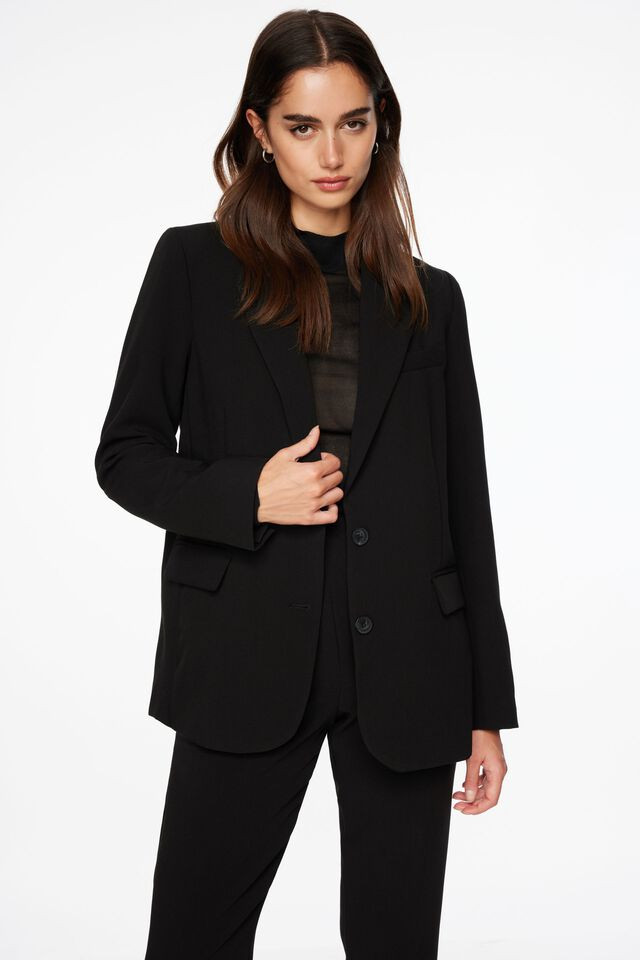Lorelei Two Button Blazer | Dynamite Clothing
