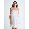 Scoop Women’s Flowy Cotton Mini Dress with Lace Trim, Sizes XS-XXL | Walmart (US)