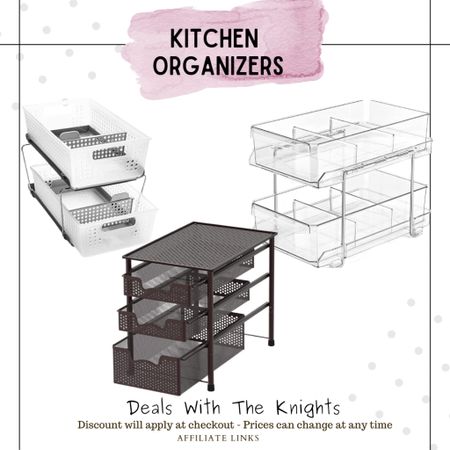 Some of my must have for cabinet organization! Amazon finds for organizing your home- the best deals and sales! 