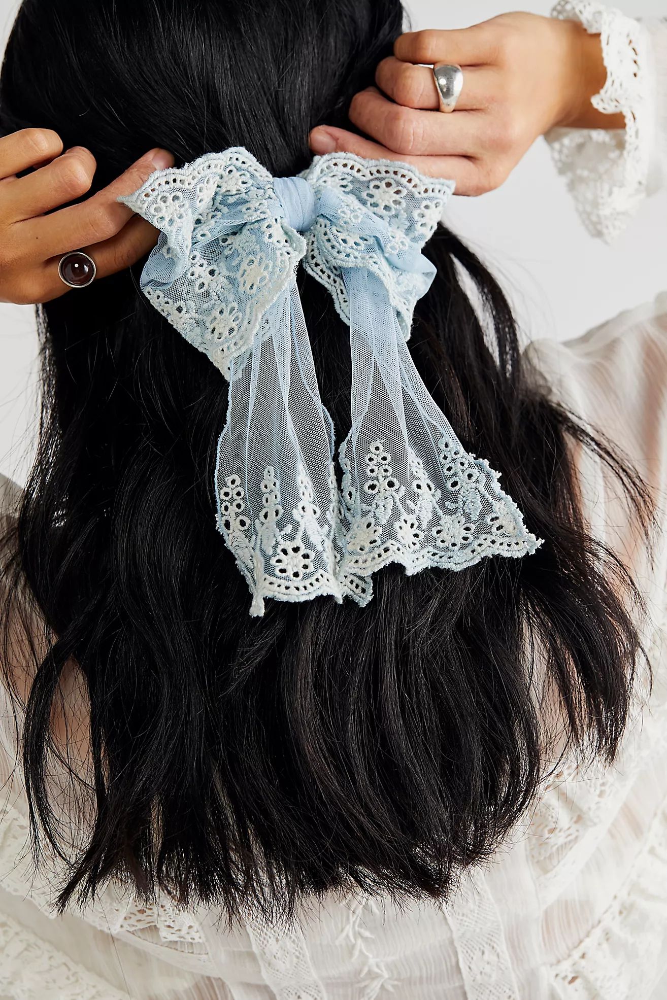 Fern Crochet Bow | Free People (Global - UK&FR Excluded)