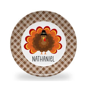 Quick Ship Thanksgiving Plate Set for Children  Set of 4 - Etsy | Etsy (US)