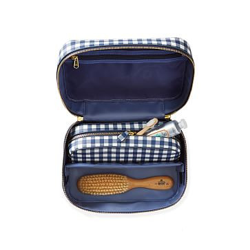 Gingham 2-in-1 Cosmetics Case | Mark and Graham