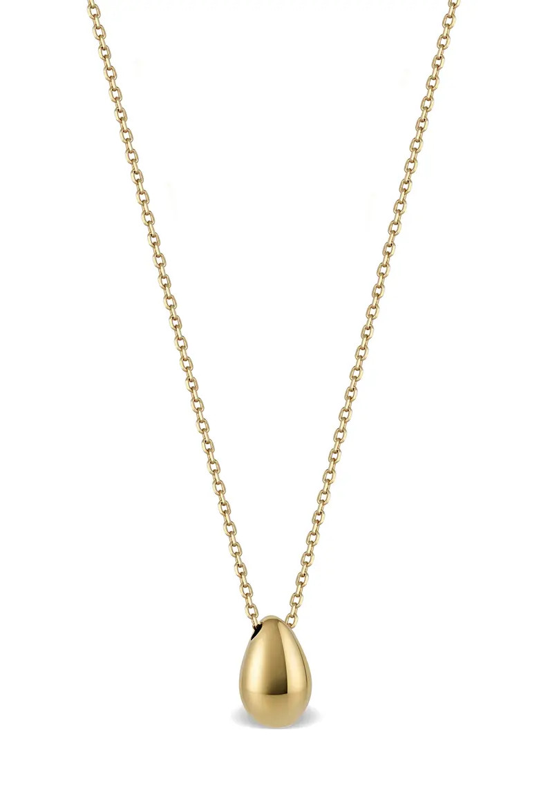 14K Gold Pear Pendant Necklace (Online Trunk Show) (Women) | Nordstrom | Nordstrom